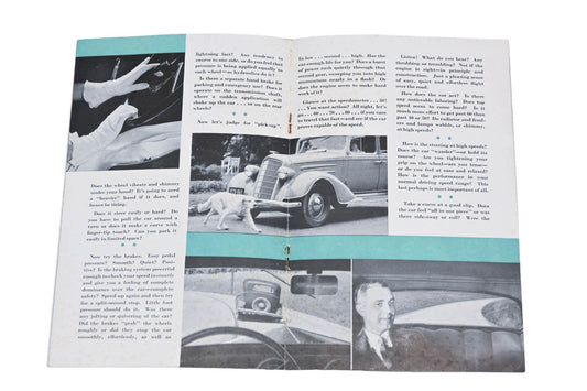 General Motors LM008-15 How To Test The Performance Of A Motor Car Booklet