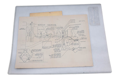OEM Ford 3579 1942 Mercury Hot Water Heater/Defroster Installation Instruction