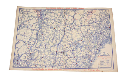 Jenney Manufacturing LM008-17 1930's New England & Vicinity Road Atlas