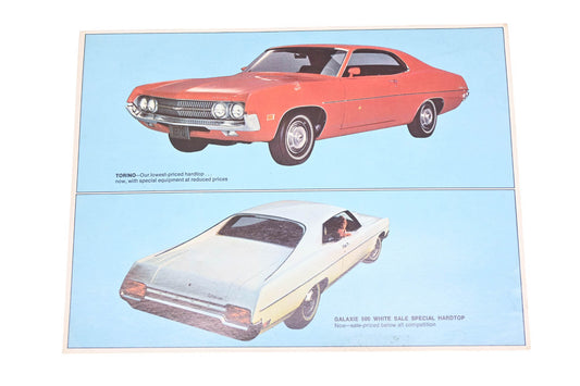 OEM Ford LM008-18 1970 Torino Galaxie 500 6th Annual White Sale Flyer