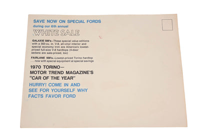 OEM Ford LM008-18 1970 Torino Galaxie 500 6th Annual White Sale Flyer