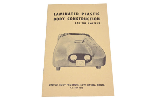 Custom Body Products LM008-20 Laminated Plastic Body Construction For The Amatuer Guide Book