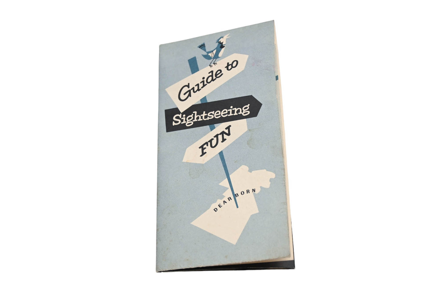 OEM Ford LM008-22 Guide To Sightseeing Fun Dearborn Brochure