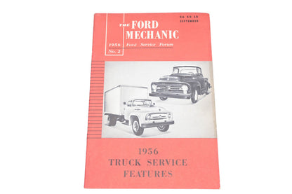OEM Ford LM008-24 The Ford Mechanic 1956 Truck Service Features No.2 Booklet