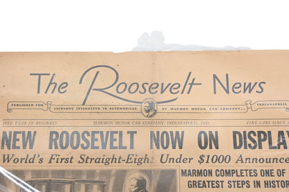 Marmon LM008-25 1929 The Roosevelt News Mailer
