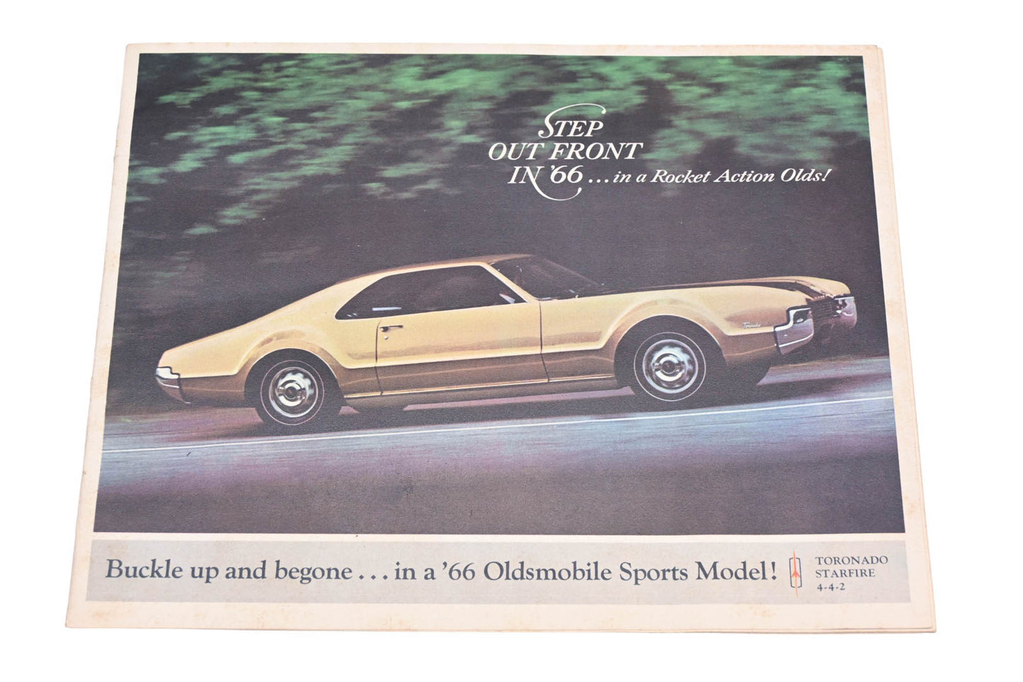 General Motors LM008-27 1966 Oldsmobile Sports Model Specification Brochure