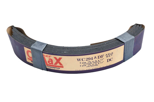 Wagner Comax WC294A, WC-294A-DF-DC, WC294ADFDC Brake Lining Kit NOS