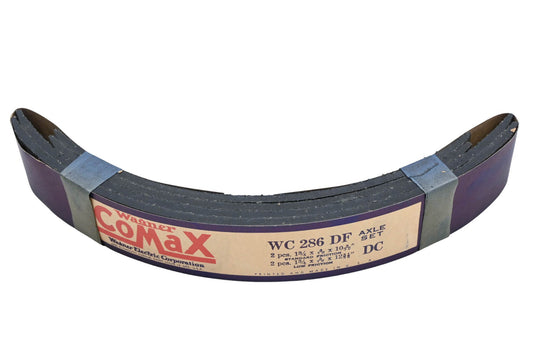 Wagner Comax WC286, WC-286-DF-DC, WC286DFDC Brake Lining Kit NOS