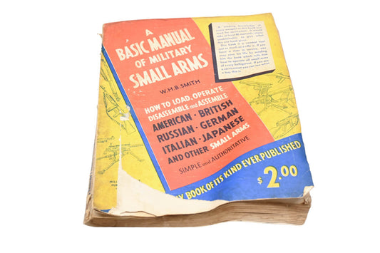 Military Service Publishing YO038-13 A Basic Manual Of Military Small Arms Book