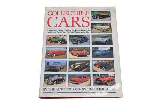 Cresent Books 0-517-03594-4, 90-63461 Collectible Cars Hardcover Book