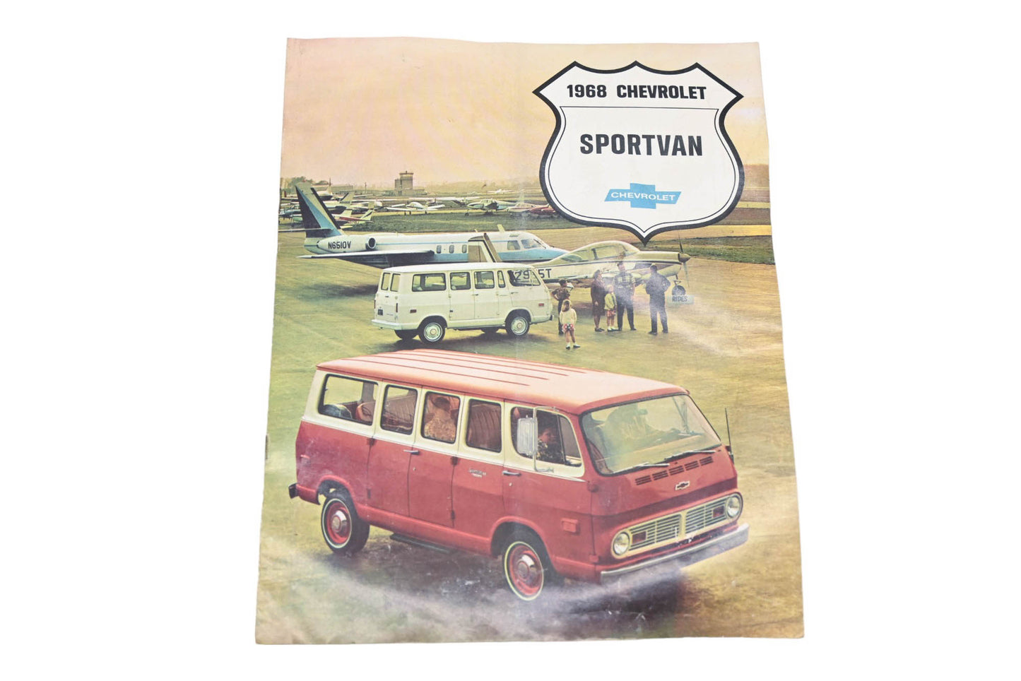 Chevrolet D-49476 1968 Sportvan Specifications Sales Brochure