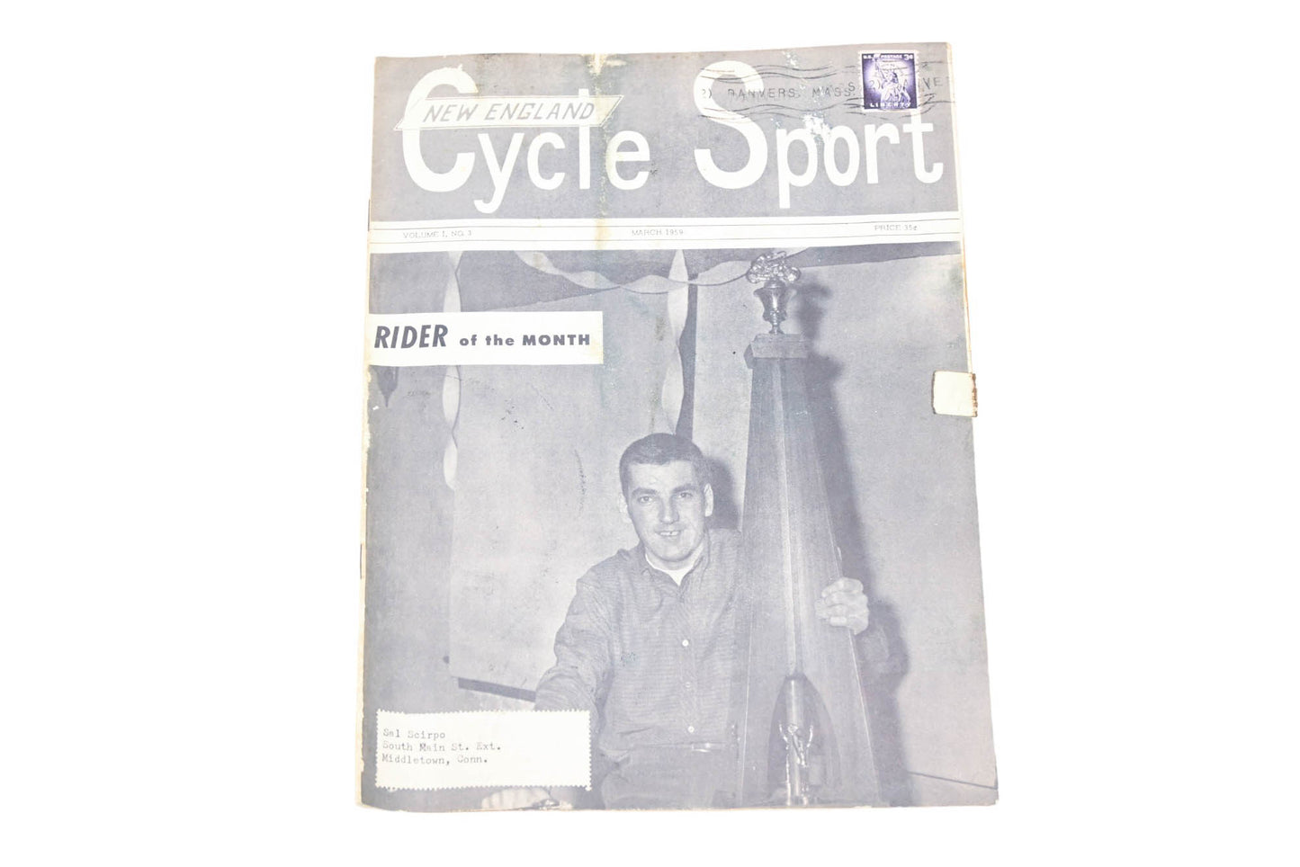 New England Cycle Sport YO024-28 March 1959 Magazine
