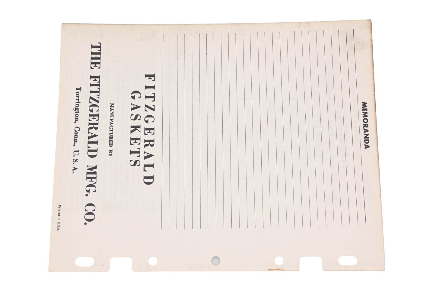 Fitzgerald 58-8 Dodge Replacement Gaskets Catalog