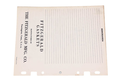 Fitzgerald 58-8 Dodge Replacement Gaskets Catalog