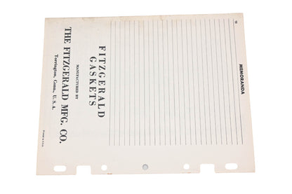 Fitzgerald 62-4 Oldsmobile Replacement Gaskets Catalog