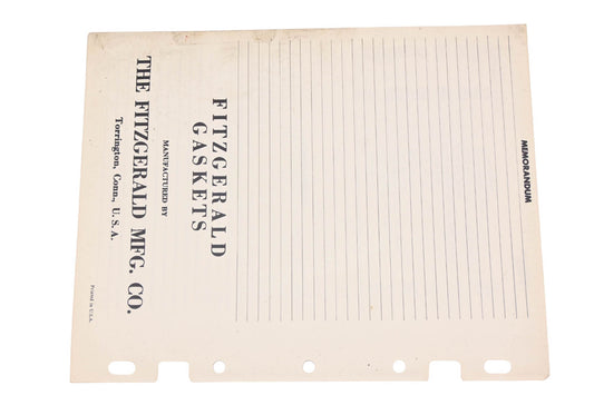 Fitzgerald 55-15 Packard Replacement Gaskets Catalog
