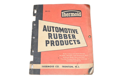Thermoid RD-55 Automotive Rubber Products Data Chart