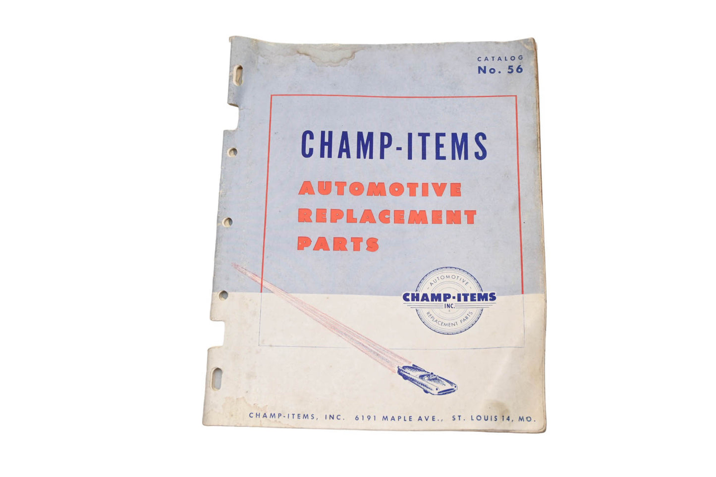 Champ-Items 56 Automotive Replacement Parts Catalog