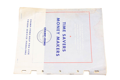 Champ-Items 56 Automotive Replacement Parts Catalog