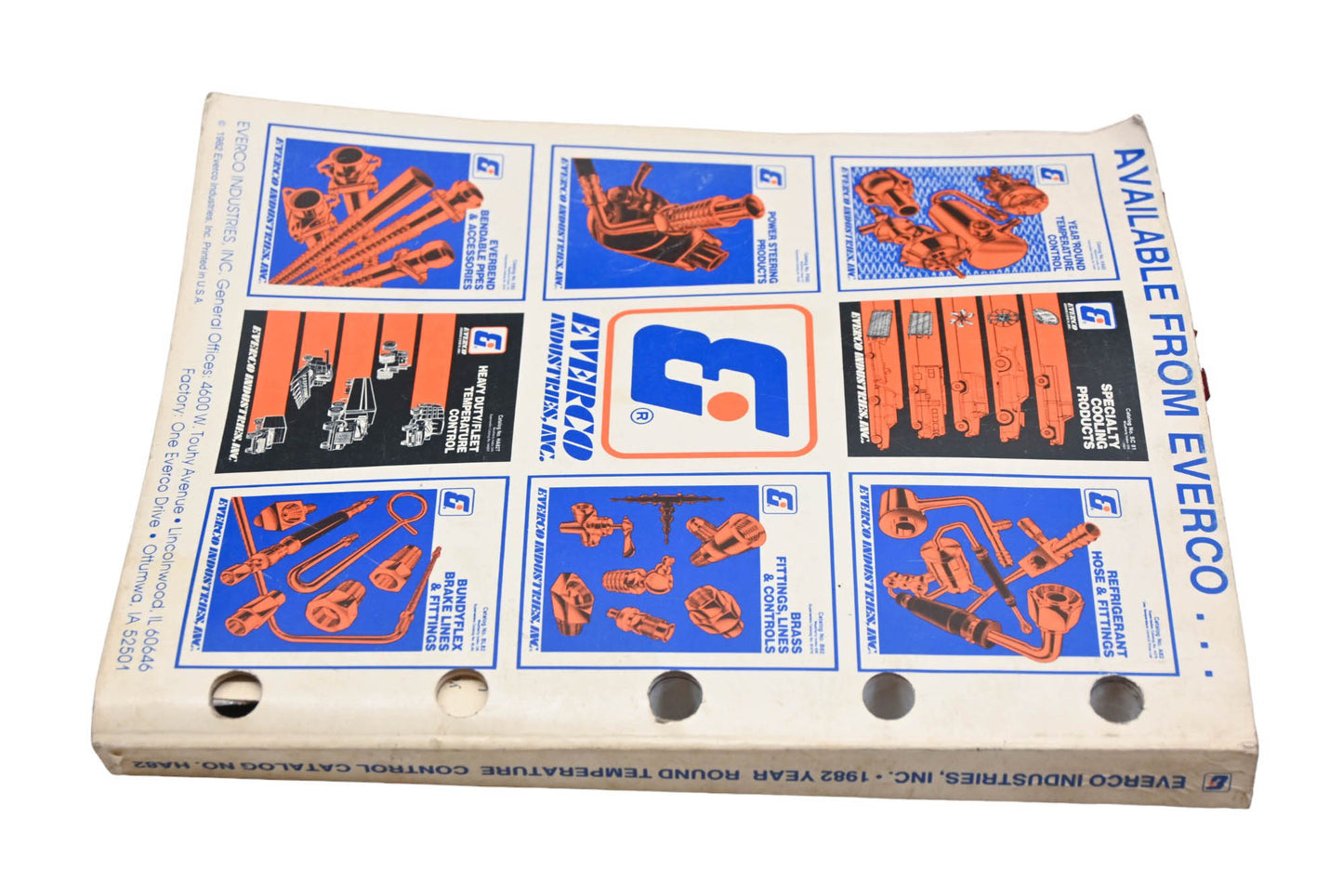 Everco Industries HA82 1982 Year 'Round Temperature Control Catalog