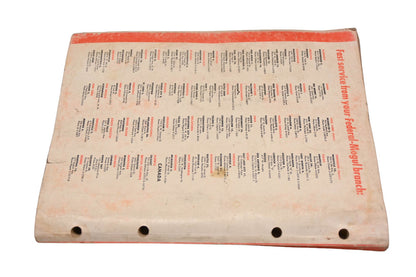 Federal Mogul 57-AB 1957 Engine Bearings And Related Parts Catalog