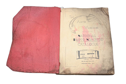 Willard Publishing YO025-24 1944 Edition The Auto Wreckers National Parts Numbers Catalog