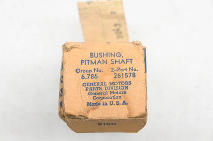 General Motors 6.786, 261578 Pitman Arm Shaft Bushings Qty 2 NOS