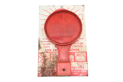 Reinholdt Industries HN024-4 Magnetic Emergency Warning Signal S.O.S Reflector NOS
