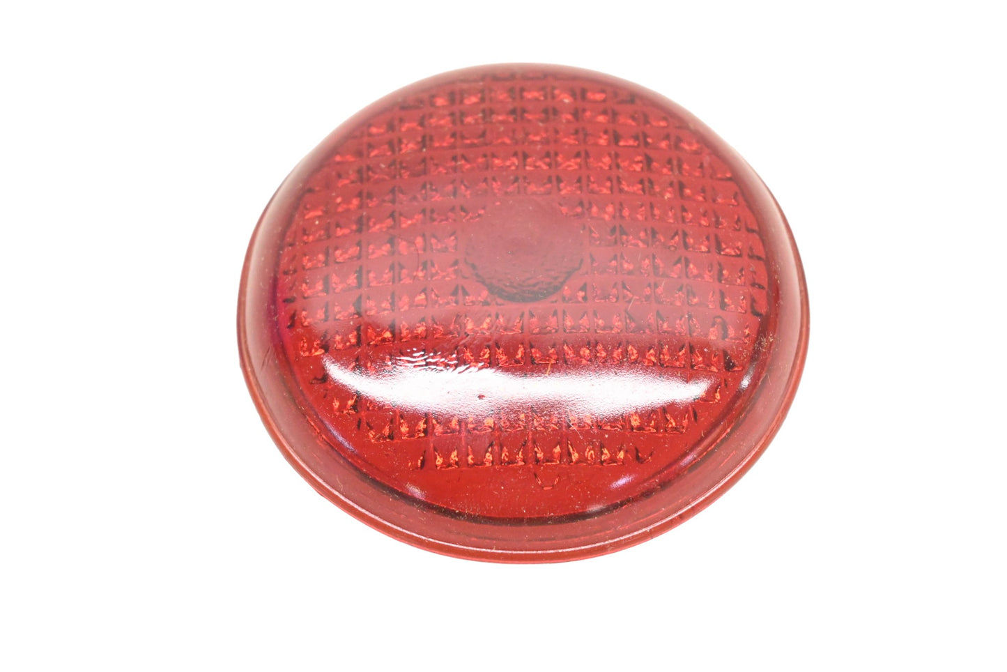 Lynx Eye T-305 Red Ruby Glass Tail Lamp Lens NOS