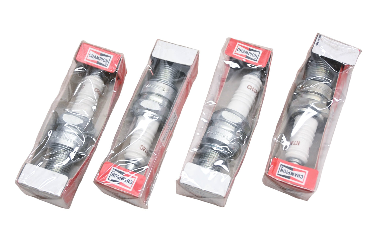 Champion N74C Spark Plugs Qty 4 NOS