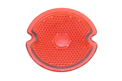 Aftermarket 40-13450-A Red Glass 3.5" Taillight Lens NOS