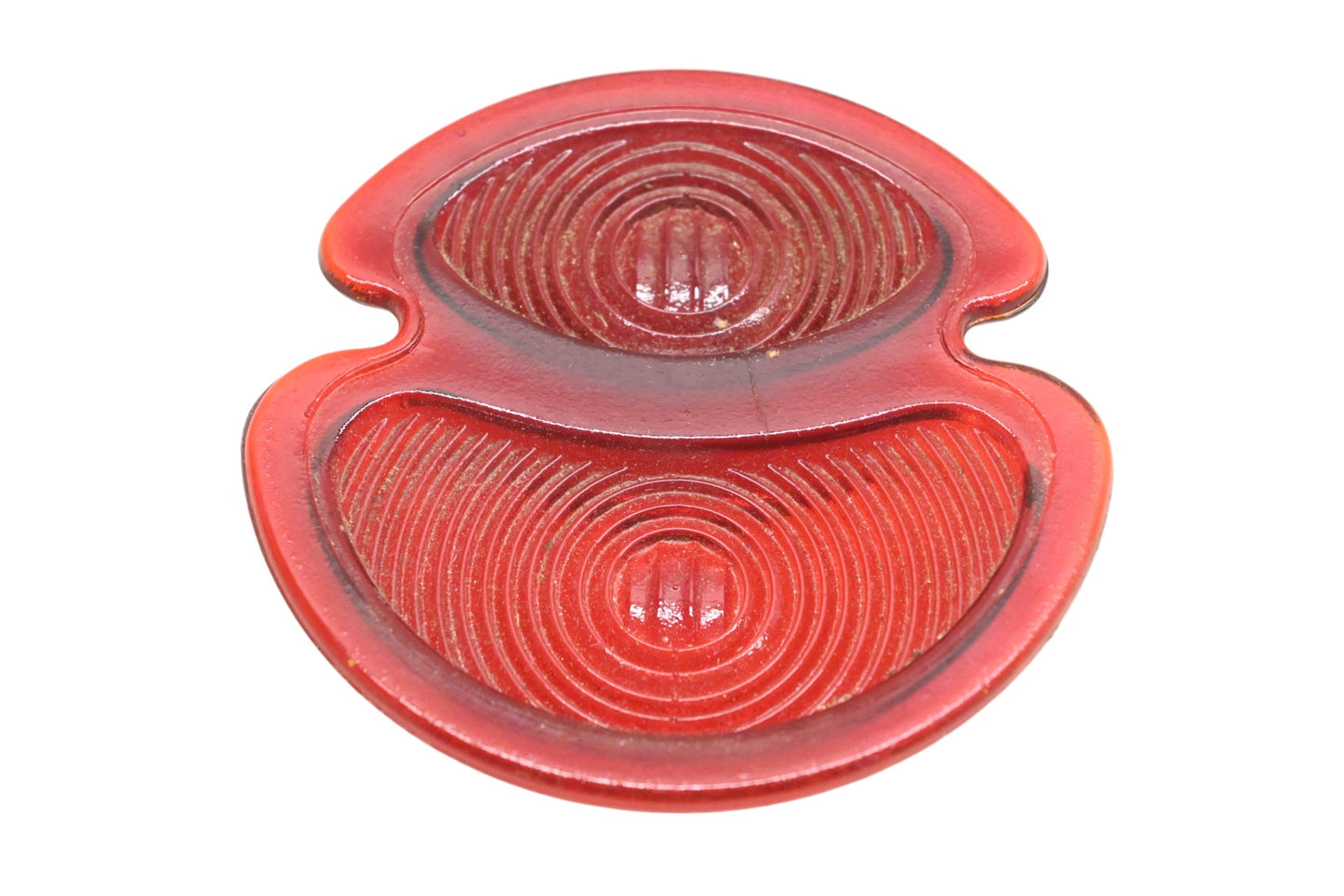 Arrow 20021 Red Glass 3.75" Taillight Lens NOS
