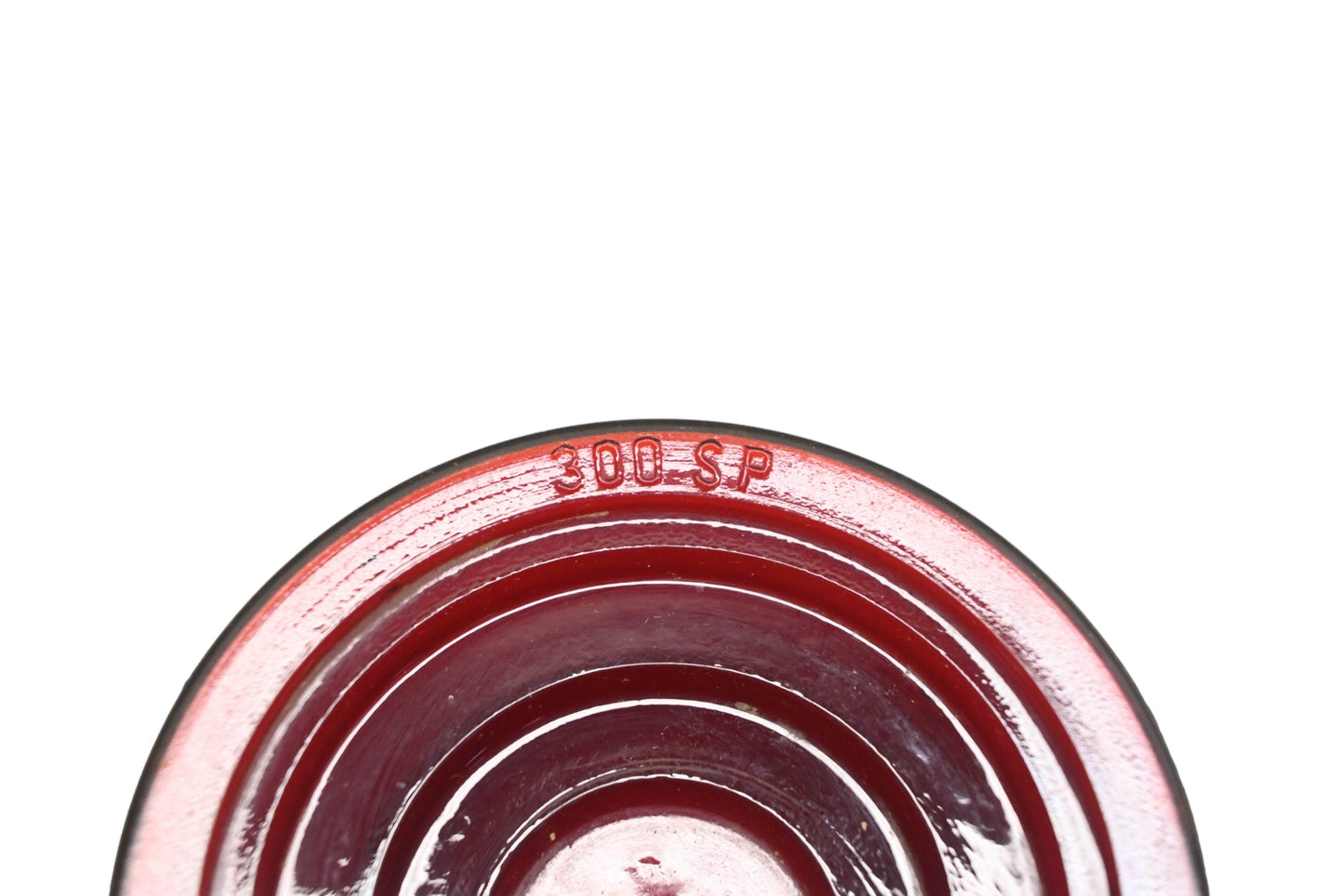 Aftermarket 300SP, 300 SP Red Glass 3" Taillight Lens NOS