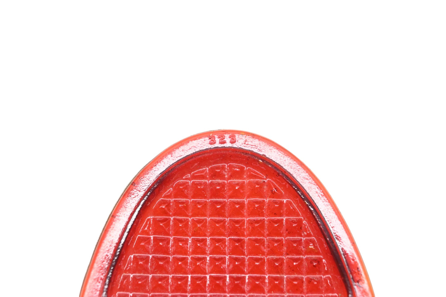 Lynx Eye 323, T-323 Red Glass 3"x 5" Taillight Lens NOS