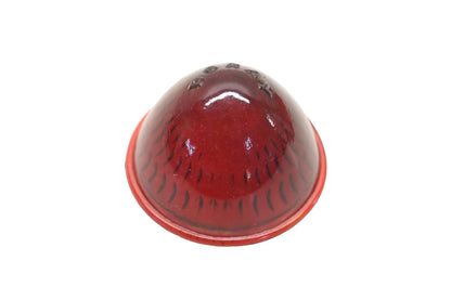 Doray BL25DC, BL 25 DC Red Beehive Glass 2-3/8" Taillight Lens NOS