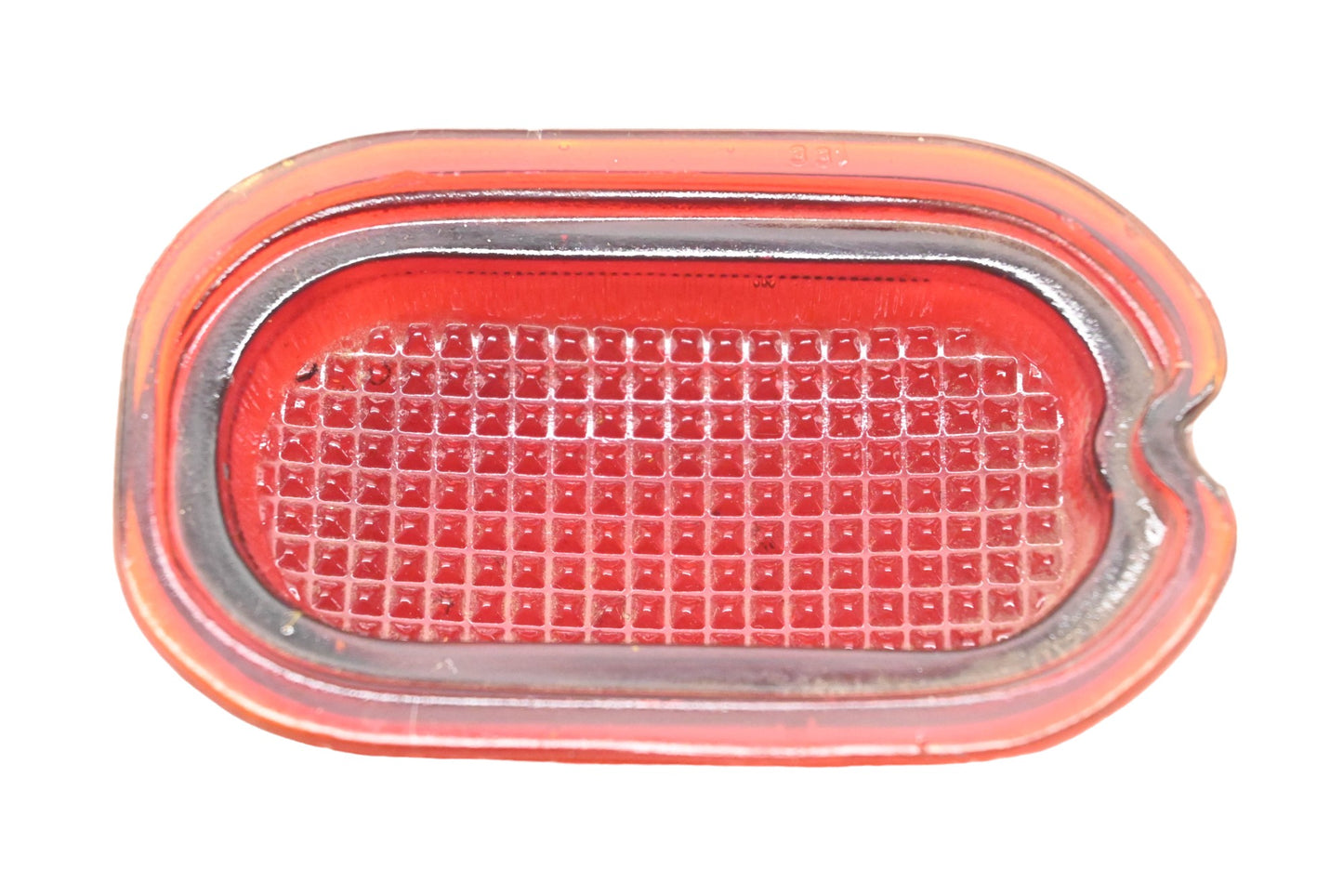Lynx Eye 331, T-331 Red Glass 2-3/8" x 4" Taillight Lens NOS
