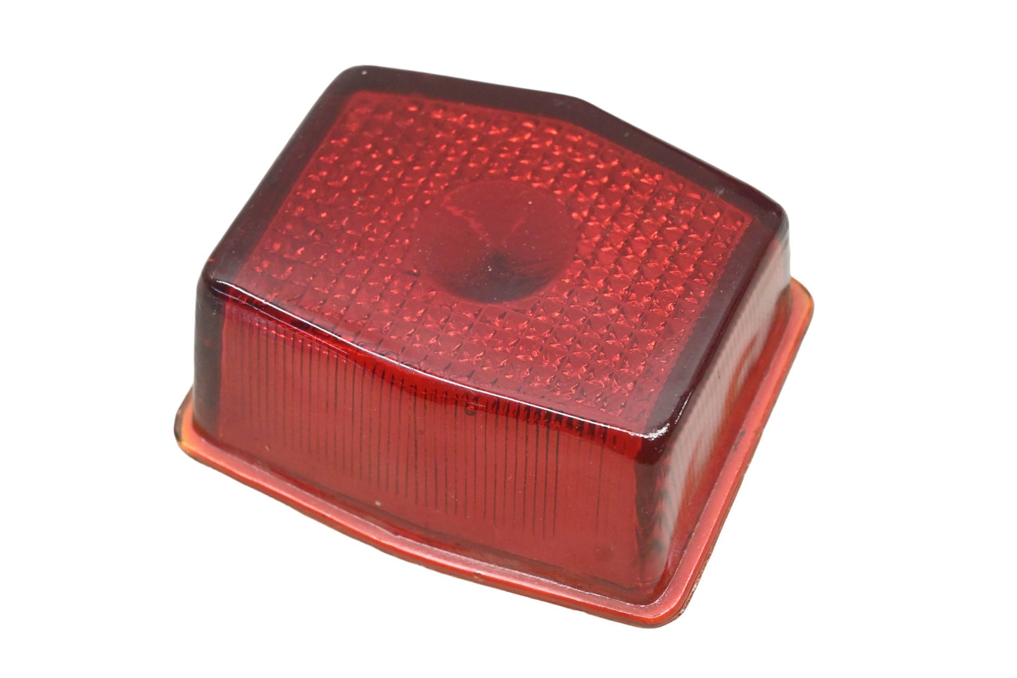 Lynx Eye T-334, 334 Red Glass 3-1/2" x 3" Taillight Lens NOS