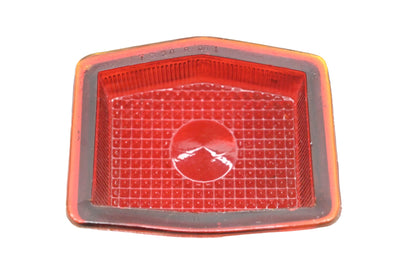 Lynx Eye T-334, 334 Red Glass 3-1/2" x 3" Taillight Lens NOS