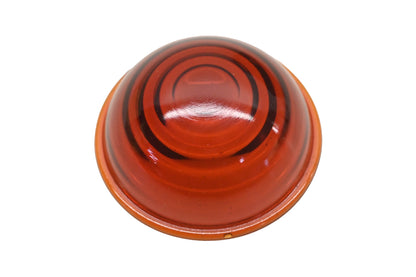 Aftermarket HN026-5 Amber Glass Beehive Turn Signal 3" Lens NOS