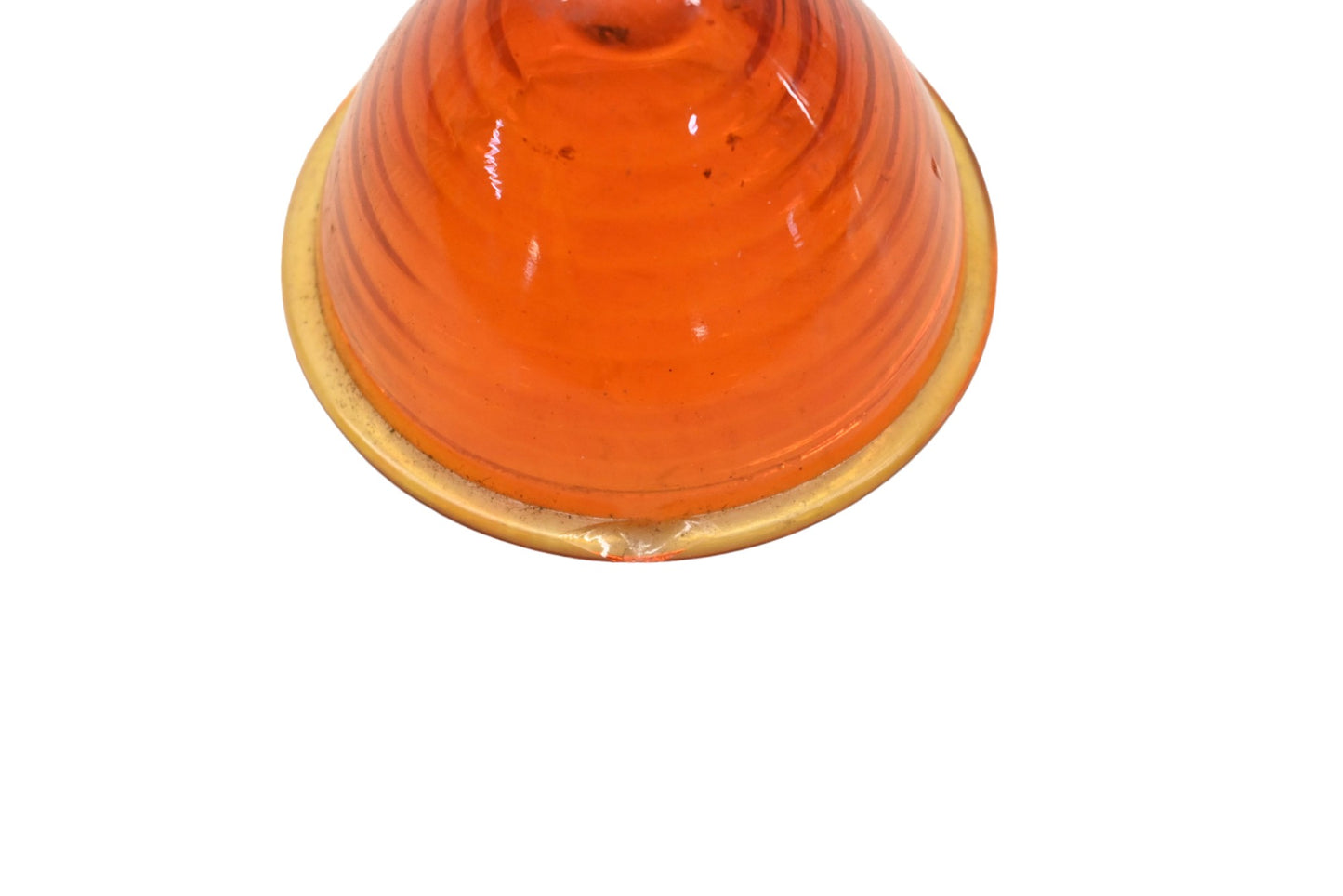 Aftermarket HN026-6 Amber Glass Beehive Turn Signal 2-3/8" Lens NOS