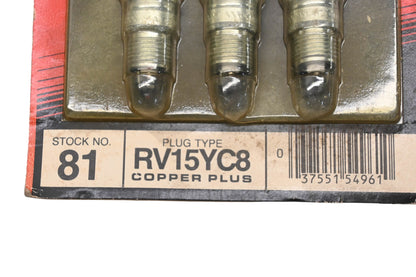 Champion RV15YC8 Spark Plugs Qty 6 NOS