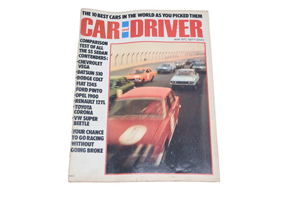 Car And Driver MD038-28 May 1972 Magazine