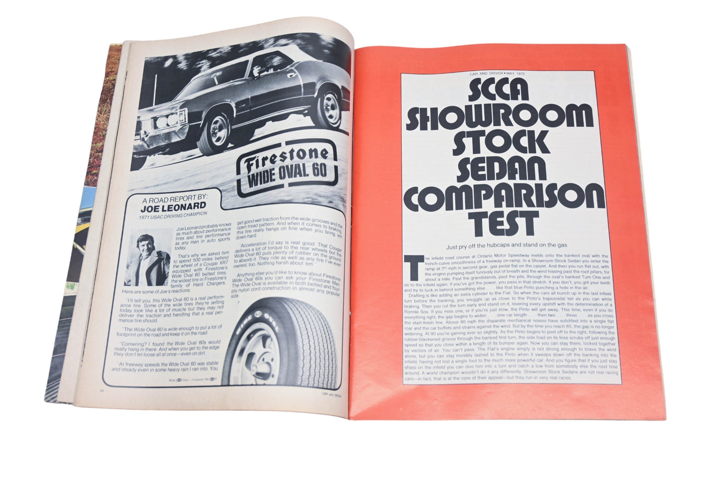 Car And Driver MD038-28 May 1972 Magazine