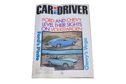 Car And Driver MD038-31 September 1970 Magazine