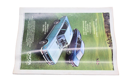 Car And Driver MD038-31 September 1970 Magazine