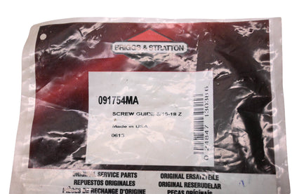 Briggs & Stratton 091754MA Lawn Tractor Guide Screw NOS