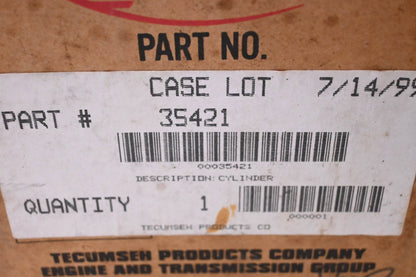 New OEM Tecumseh 35421, 708387 Cylinder Assembly Kit NOS