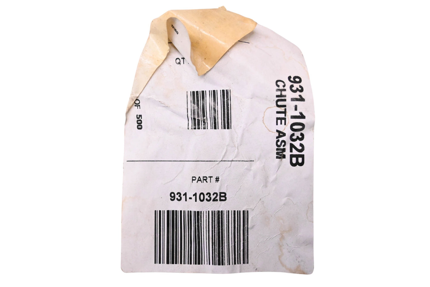 MTD 931-1032B Chute Assembly NOS