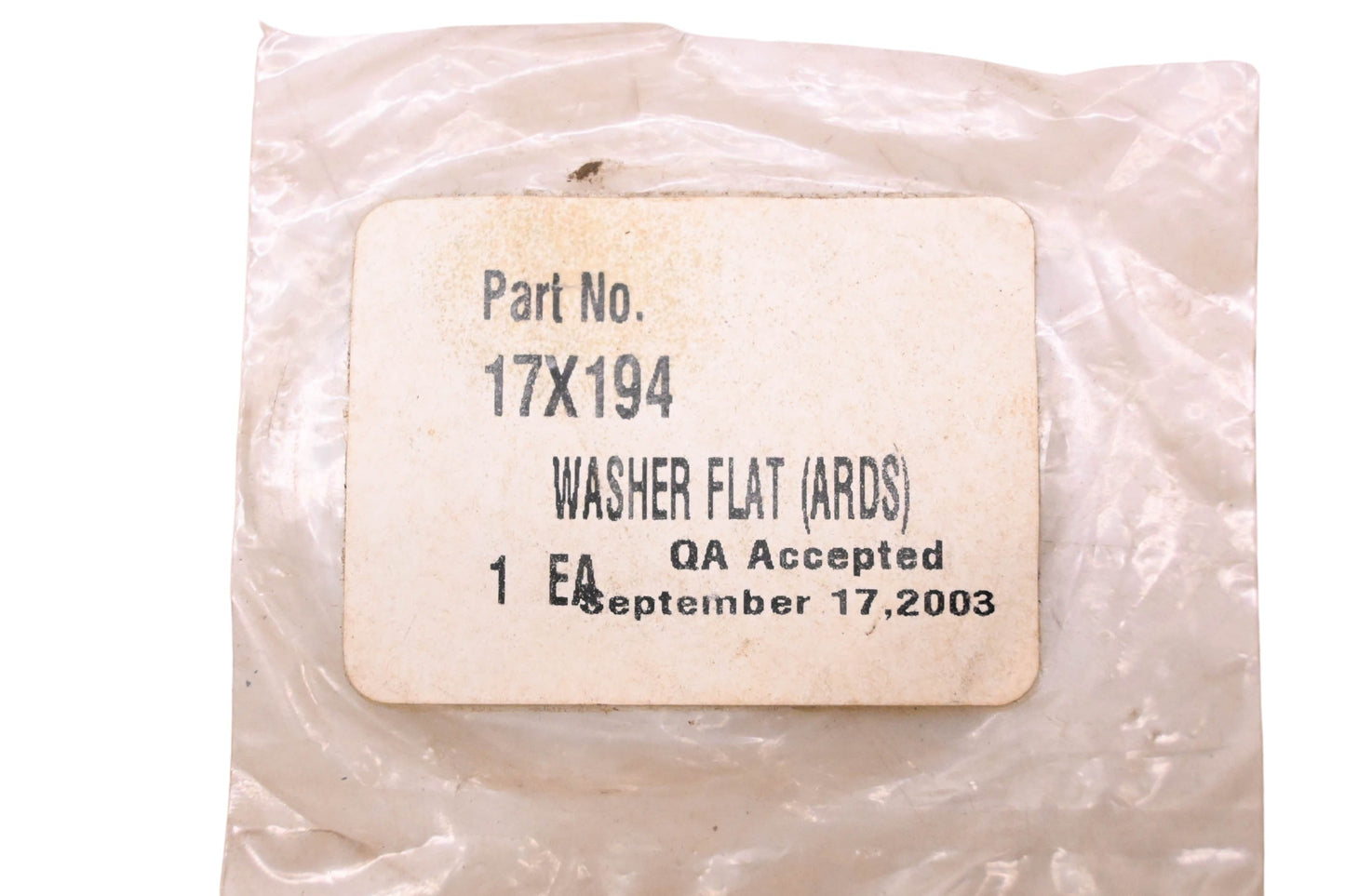 Murray 17X194 Washers Qty 2 NOS