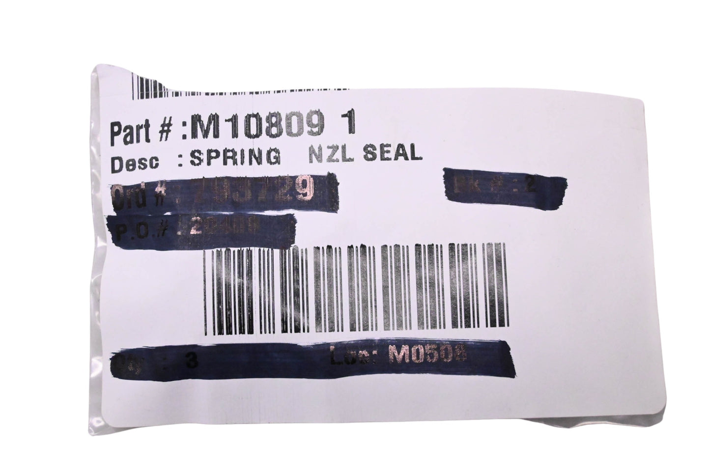 Desa M10809-1 Nozzle Spring NOS